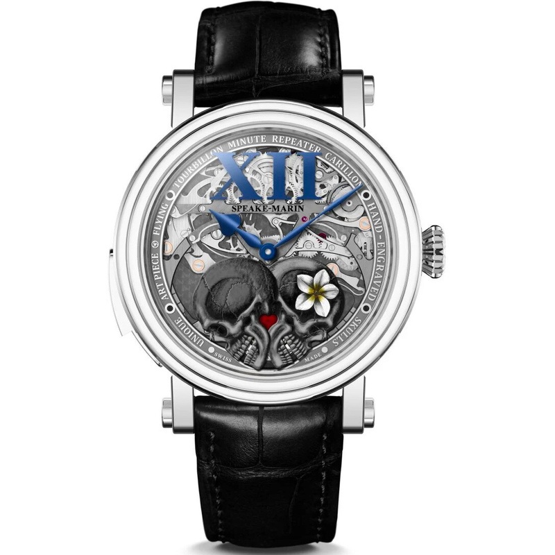 Speake Marin Blue Crazy Skull Flower 974280200