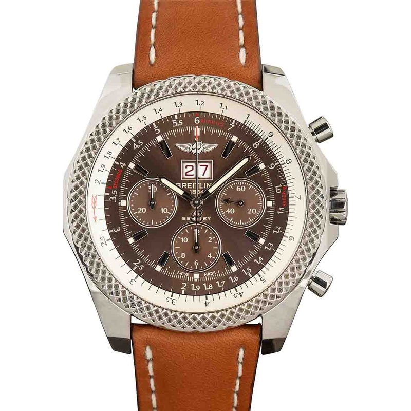 Buy Used Breitling Bentley A4436412/Q569  – Sku: 157453
