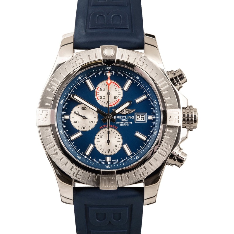 Buy Used Breitling Super Avenger II A13371  – Sku: 137863