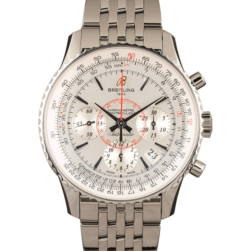 Buy Used Breitling Montbrillant AB0130  – Sku: 144250