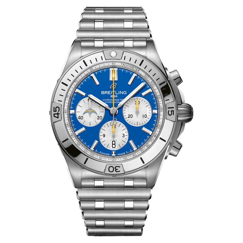 Breitling Chronomat B01 42 NFL Los Angeles Chargers Edition (AB01342B1C8A1)