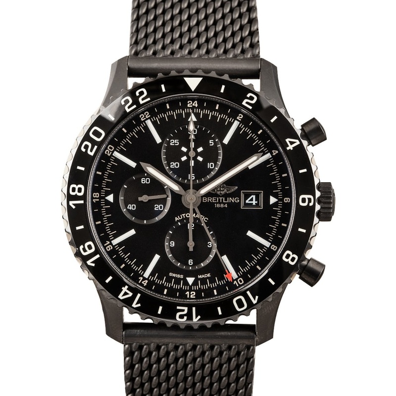 Buy Used Breitling Chronoliner M2431013  – Sku: 138505