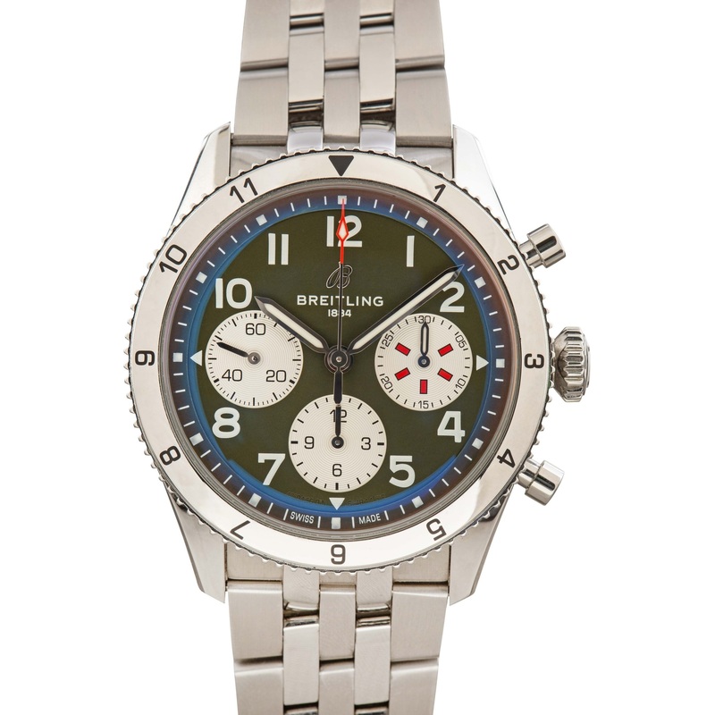 Buy Used Breitling Classic AVI A23380  – Sku: 175928
