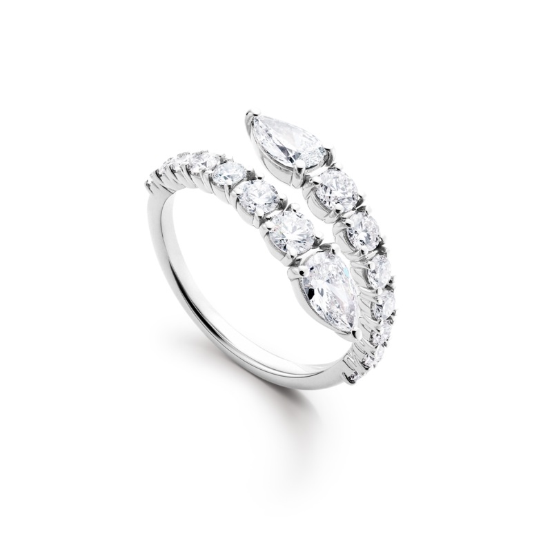 Diamond Twist Ring – Bucherer Fine Jewellery