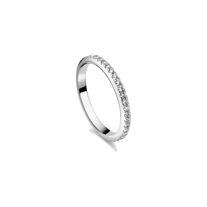 Joy 0.38 Carat Diamond Wedding Ring 18K White Gold