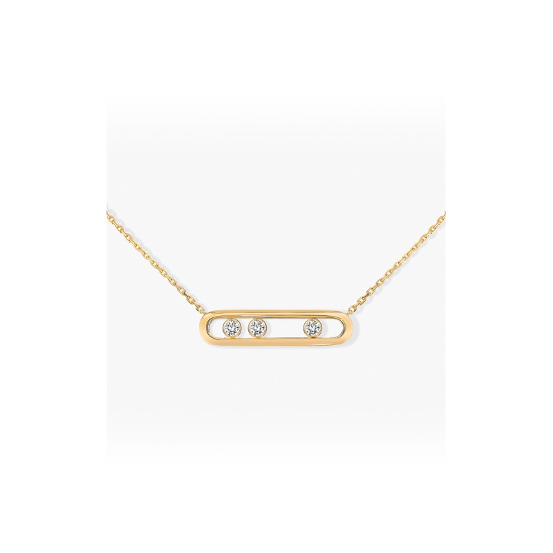 Move Classique Pendant in Yellow Gold – Messika