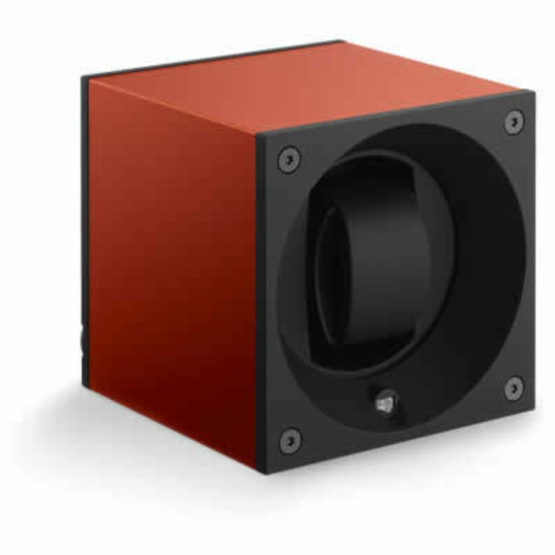 SwissKubik Watch Winder Single – Anodized Orange SK01.AE010