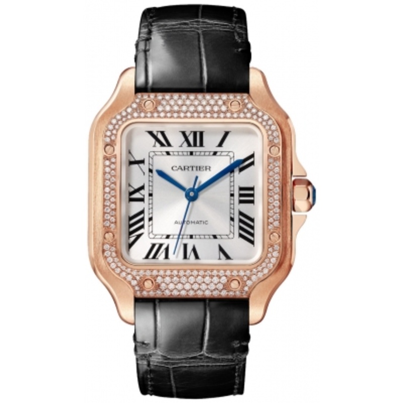 WJSA0012   Cartier Santos De Cartier Medium Midsize Watch