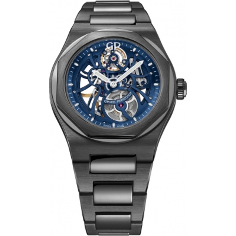 81015-32-432-32A Earth To Sky Girard Perregaux Laureato Skeleton Automatic 42mm Mens Watch