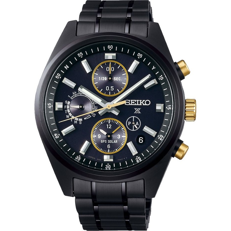 Seiko Prospex SSH169 Speedtimer GPS Solar Dual Time Chronograph Limited Edition