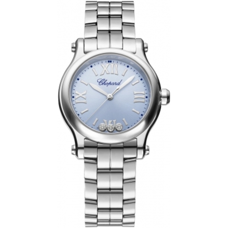 278590-3010 Chopard Happy Sport Round Quartz 30mm Ladies Watch