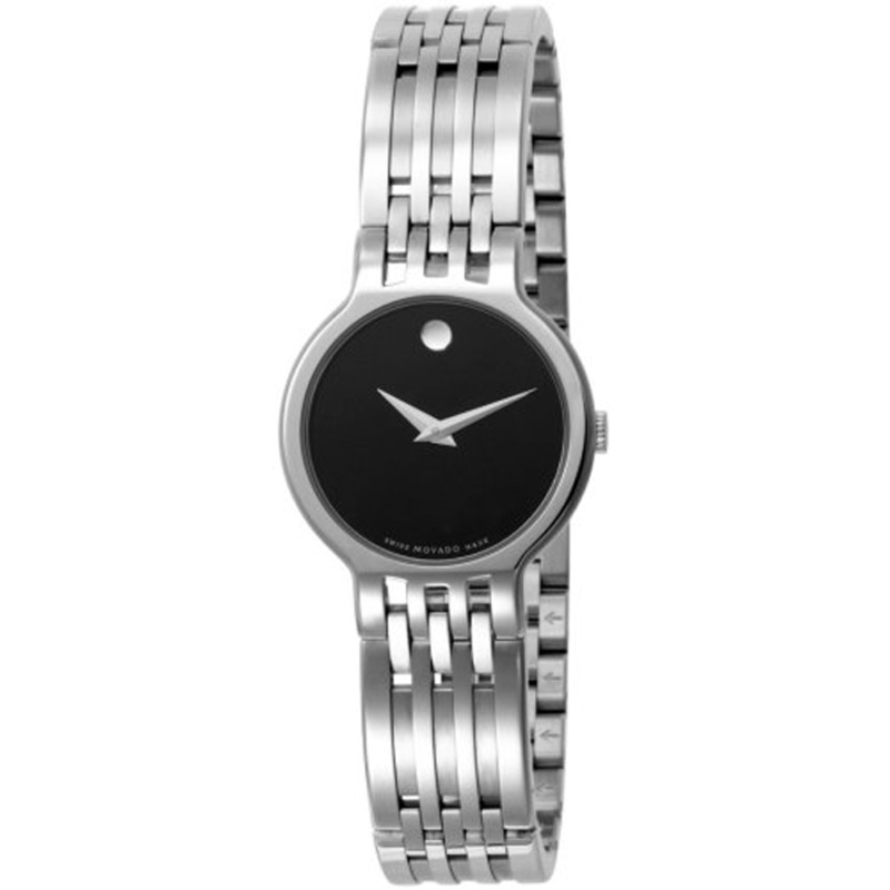 0606043 Movado Esperanza Ladies Black Quartz Watch – AuthenticWatches.com