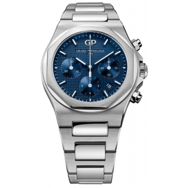 81020-11-431-11a Girard Perregaux Laureato Chronograph 42mm Mens Watch