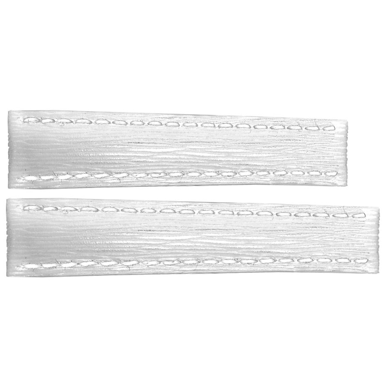 Breitling 16mm White Calfskin Leather Strap 261X – BRAND NEW