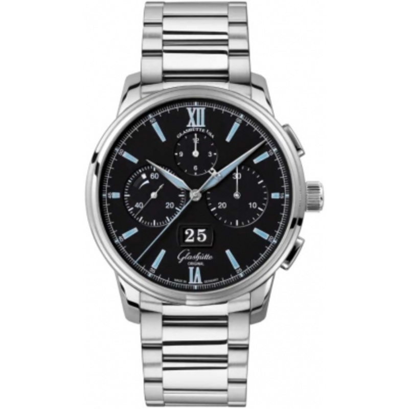 1-37-01-03-02-71   Glashutte Original Senator Chronograph Panorama Date Mens Watch