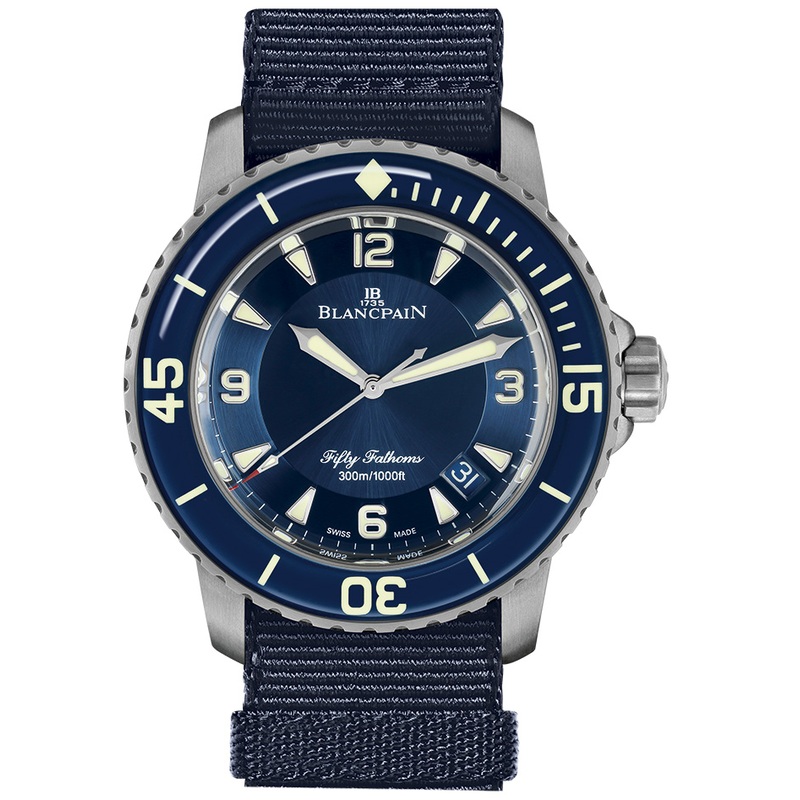 5015 12b40 naoa Blancpain Fifty Fathoms Titanium