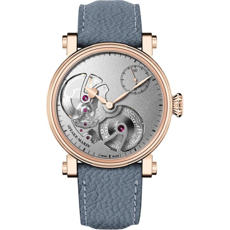 Speake-Marin 423817440 Openworked Sandblasted Red Gold 38mm