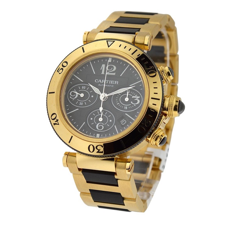 W301970M Cartier Pasha – Seatimer Yellow Gold