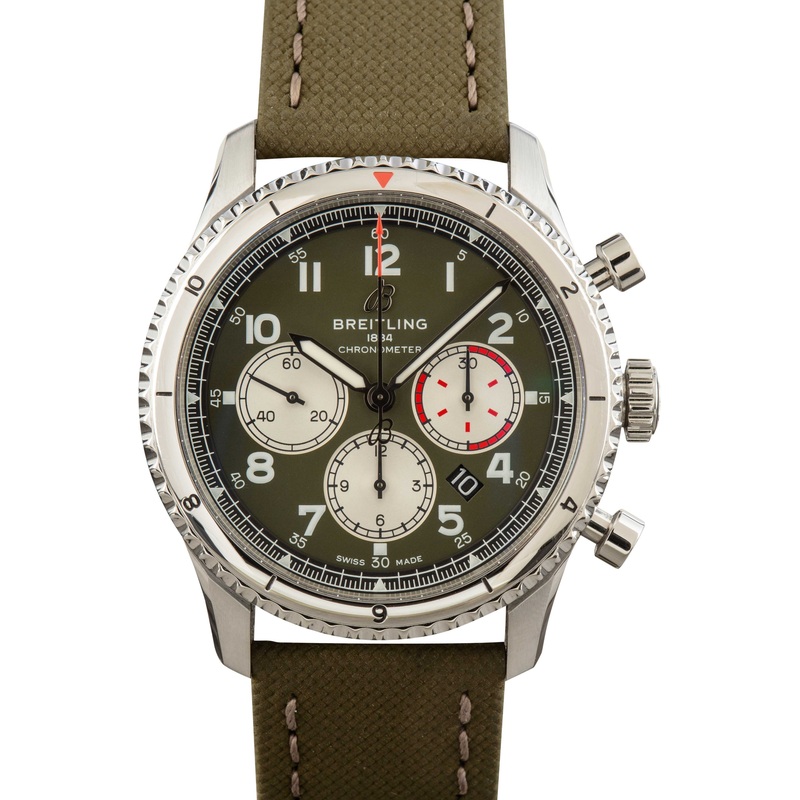 Buy Used Breitling Aviator AB01192A1L1X1  – Sku: 169910