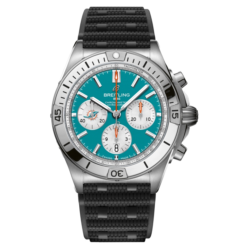 Breitling Chronomat B01 42 NFL Miami Dolphins Edition (AB01342B1L2S1)