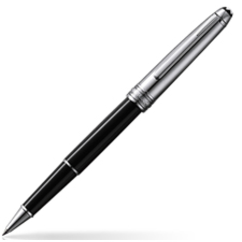 5019 Montblanc Meisterstuck Solitaire Doue Stainless Steel Rollerball Pen