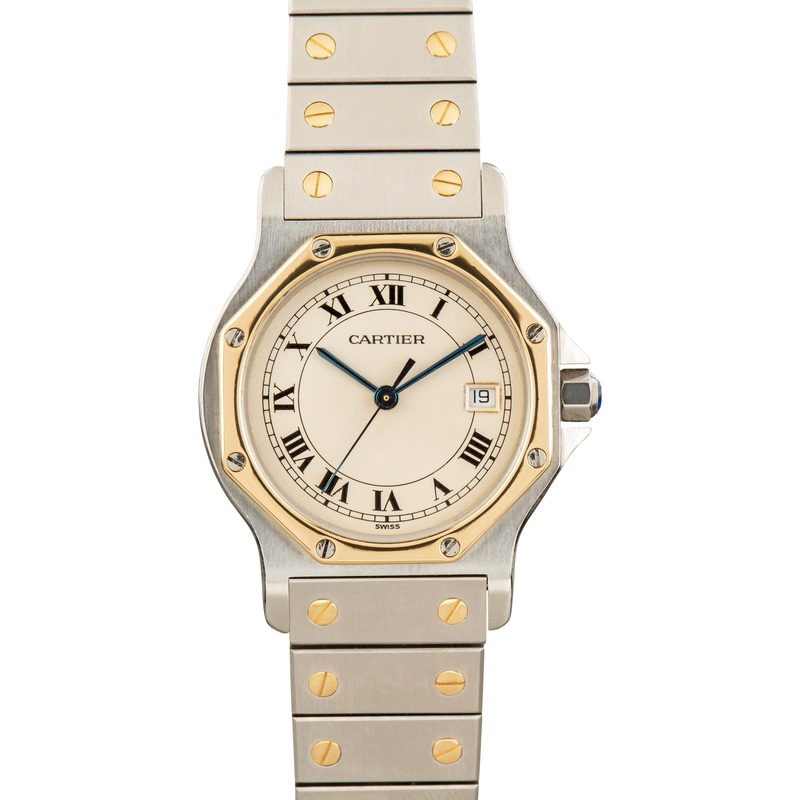 Buy Used Cartier Santos 187902  – Sku: 165977