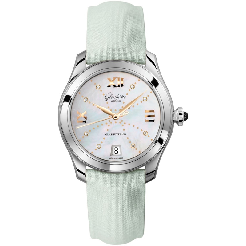 39 22 12 02 44 Glashutte Lady Serenade Rose Gold