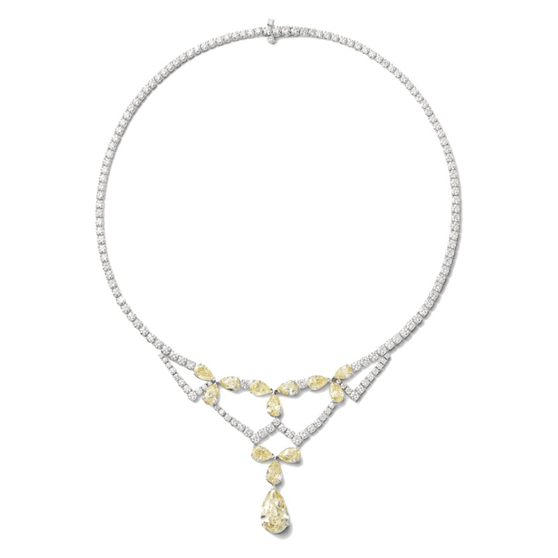 Haute Joaillerie Necklace – 18K White Gold – Bucherer Fine Jewellery
