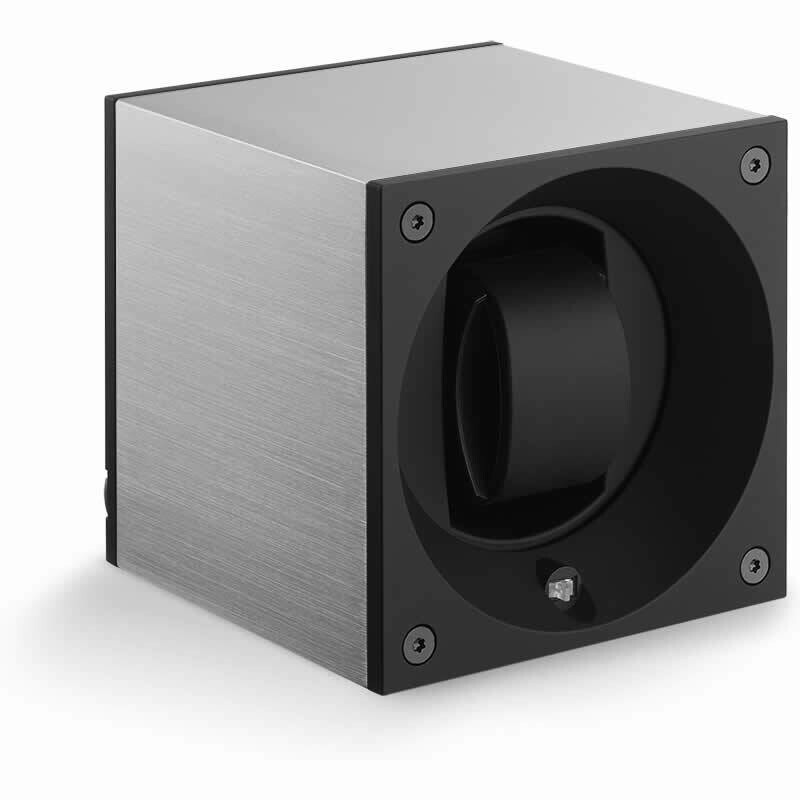 SwissKubik Watch Winder Single – Anodized Silver SK01.AE002