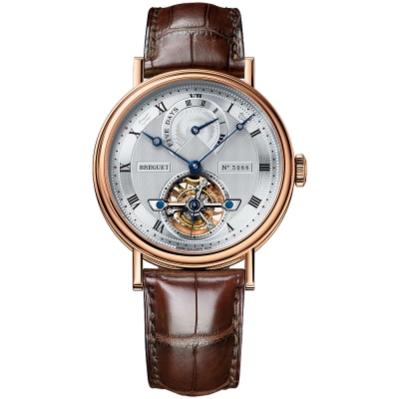 5317br/12/9v6   Breguet Tourbillon Automatic Power Reserve Mens Watch