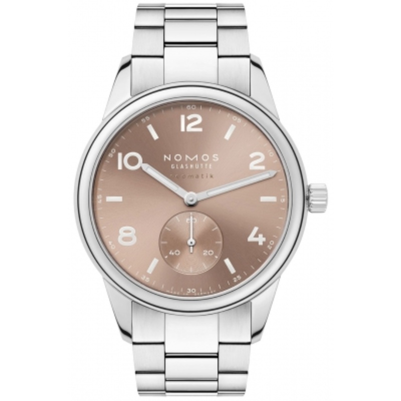762 Ember Nomos Glashutte Club Sport Neomatik 39mm Mens Watch