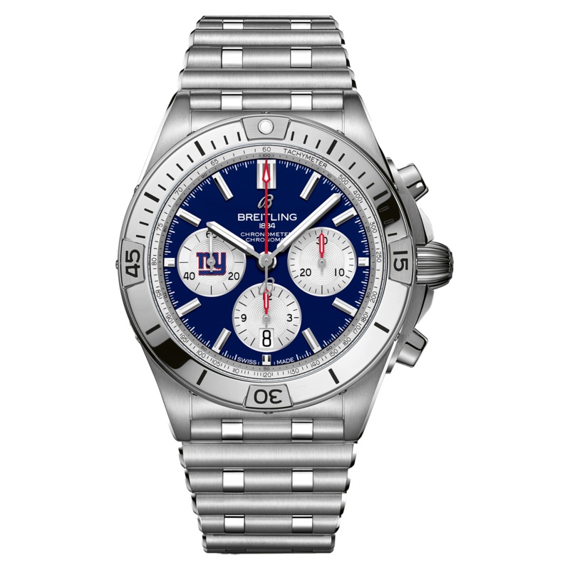 Breitling Chronomat B01 42 NFL New York Giants Edition (AB01342B1CAA1)