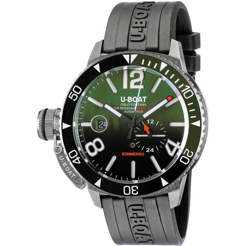 U-Boat 9520 Sommerso Ceramic Green