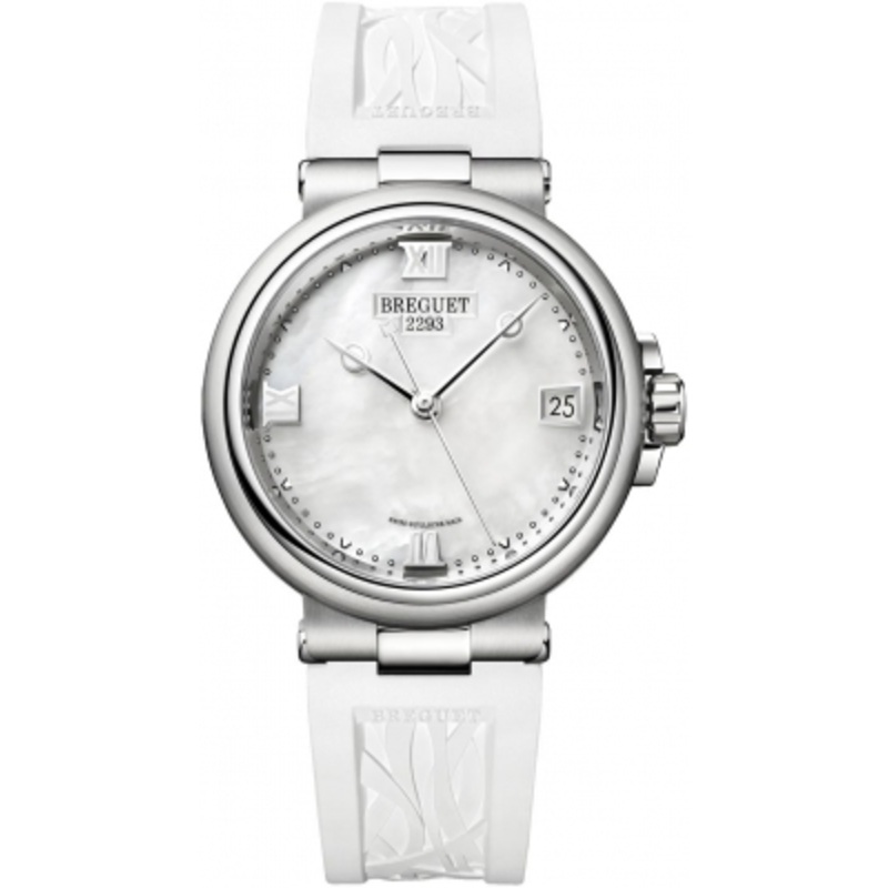 9517st/5w/584   Breguet Marine Automatic 33.8mm Ladies Watch