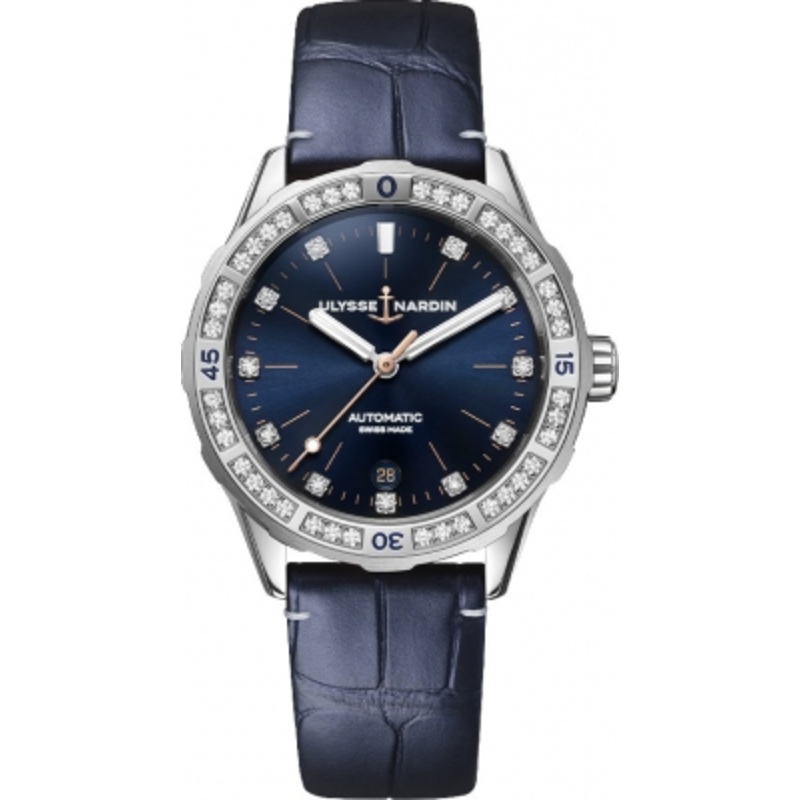 8163-182B.1/13 Ulysse Nardin Lady Diver 39mm Ladies Watch