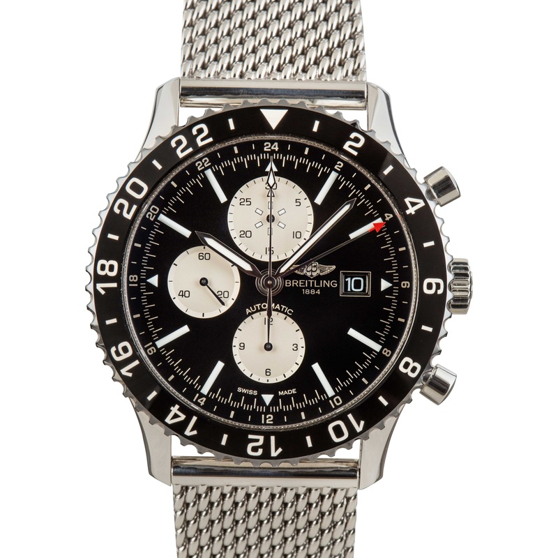 Buy Used Breitling Chronoliner Y24310  – Sku: 161371