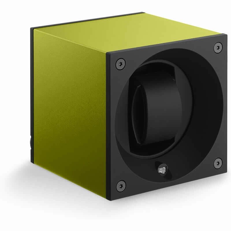 SwissKubik Watch Winder Single – Anodized Citrus SK01.AE011
