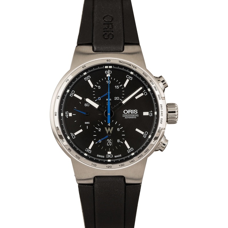 Buy Used Oris Oris 01 774 7717 4154-07 4 24 50FC  – Sku: 7717 4154-07