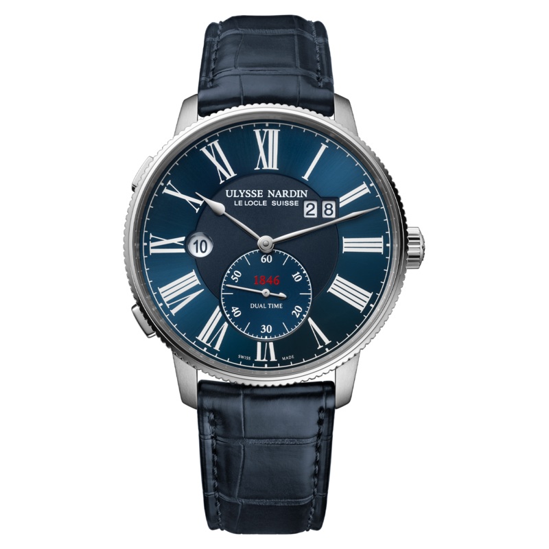 Ulysse Nardin Marine Torpilleur Dual Time (3343-320-3A/1A)