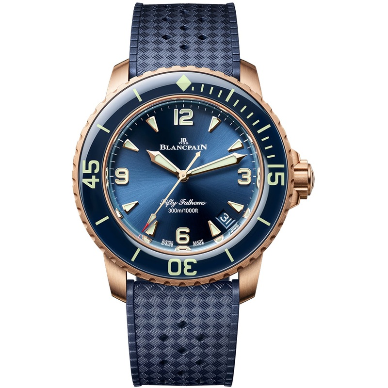 5010 36B40 64A Blancpain Fifty Fathoms Rose Gold