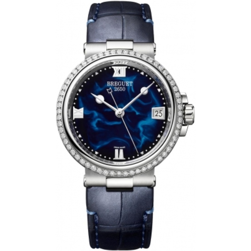 9518st/e2/984/d000   Breguet Marine Automatic 33.8mm Ladies Watch