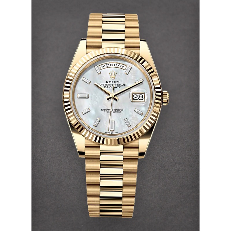 228238 0071 Rolex President Mens 40mm Yellow Gold