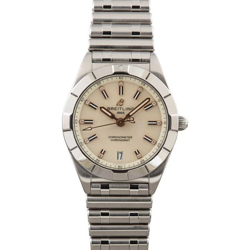 Buy Used Breitling Chronomat A77310101A3A1  – Sku: 171961