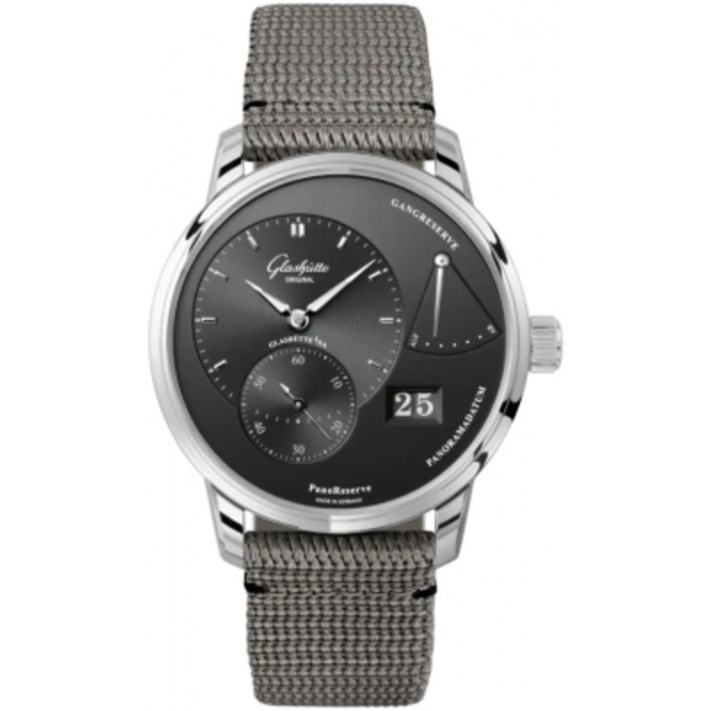 1-65-01-23-12-66   Glashutte Original PanoReserve Manual Wind 40mm Mens Watch