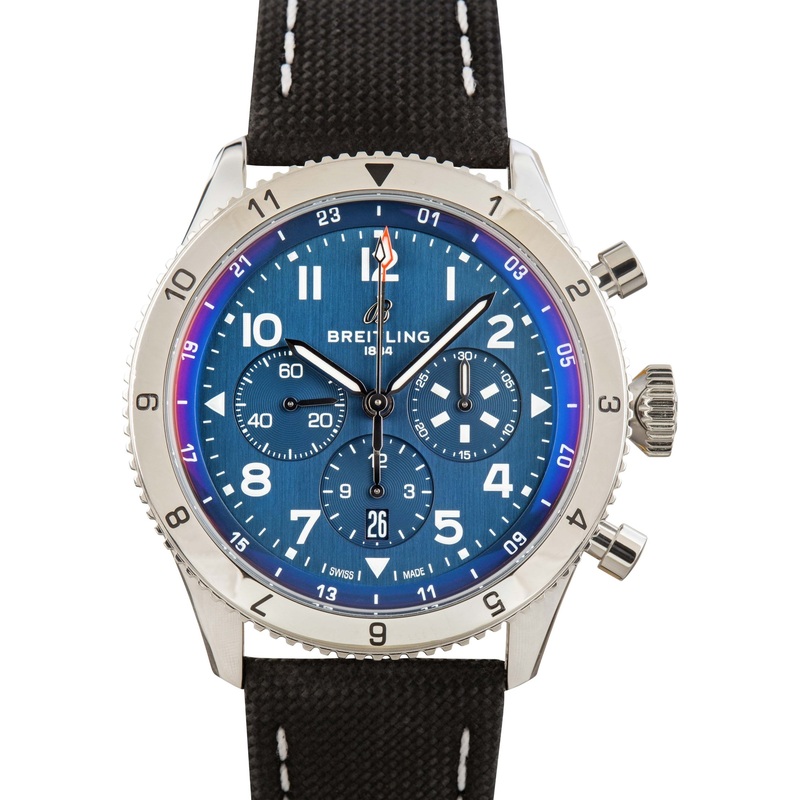 Buy Used Breitling Chronoliner AB04451A1C1X1  – Sku: 180420