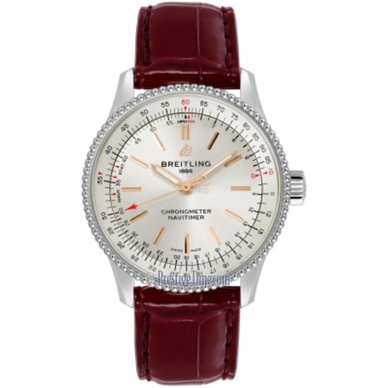 a17395f41g1p2 Breitling Navitimer Automatic 35 Ladies Watch