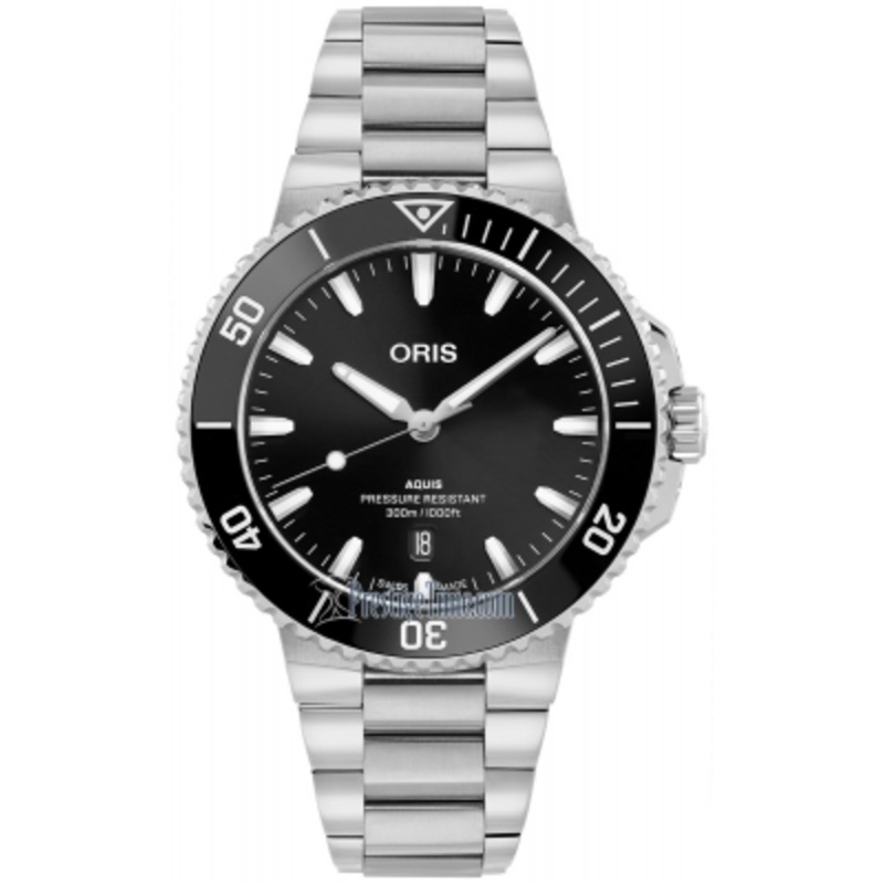01 733 7789 4154-07 8 23 04PEB Oris Aquis Date 43.5mm Mens Watch