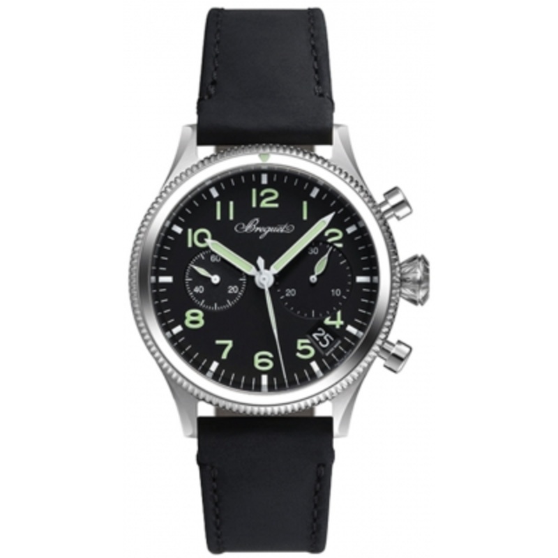 2057st/92/3wu Military Breguet Type XX Chronograph 42mm Mens Watch