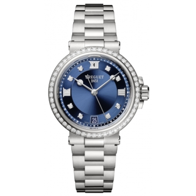 9518ST/YD/S80/D001   Breguet Marine Automatic 33.8mm Ladies Watch