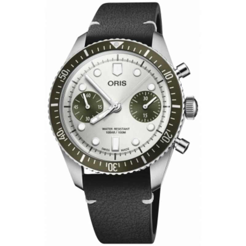01 771 7791 4051-07 6 20 01   Oris Divers Sixty-Five Chronograph Mens Watch